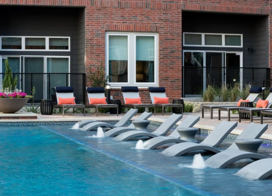 Swimming Pool And Sundeck at Berkshire Pullman, Frisco, Texas